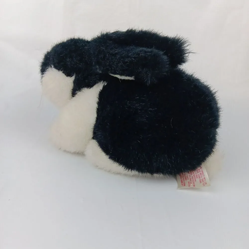 Vtg 1990 Realistic Lifelike Bunny Rabbit Plush Stuffed Animal Toy Fordlet Int